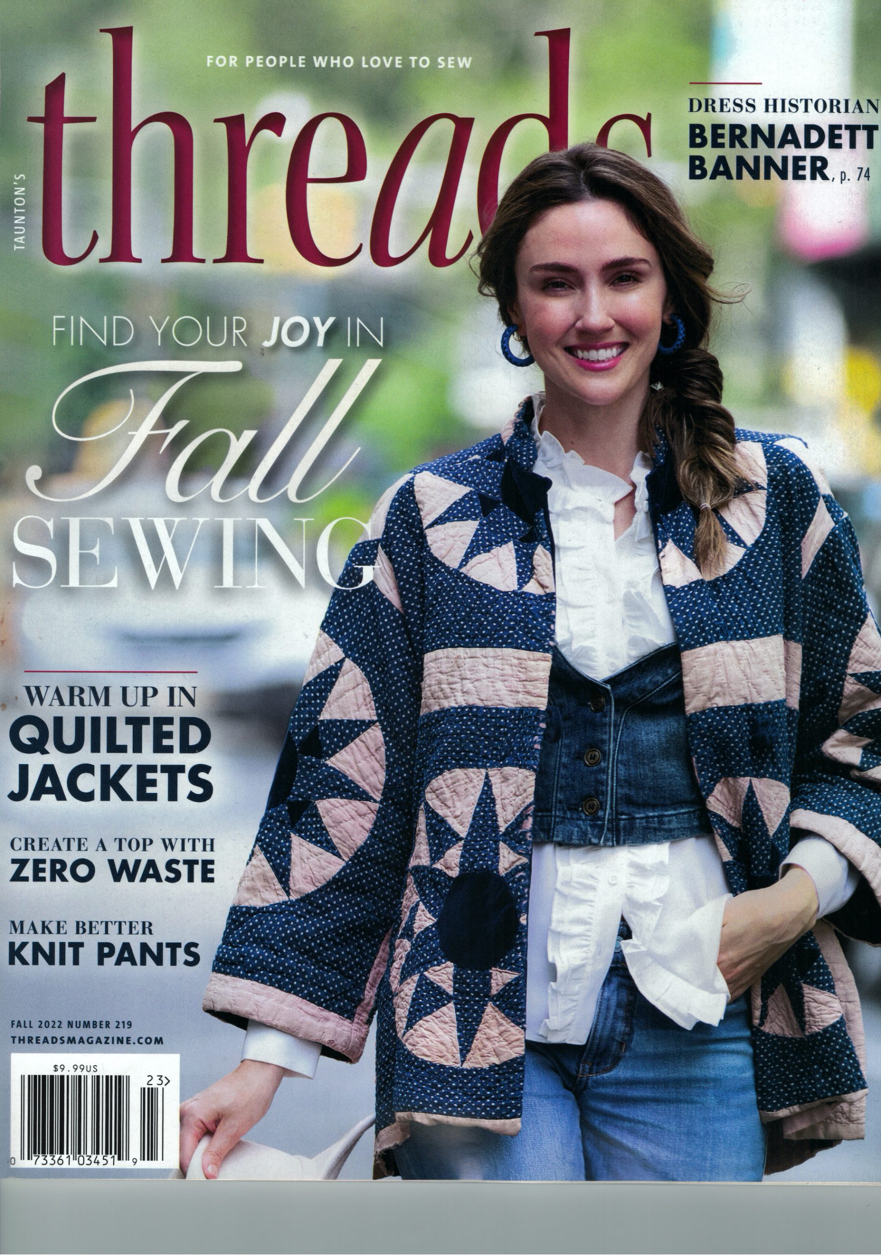 Threads Magazine Foxs cottage