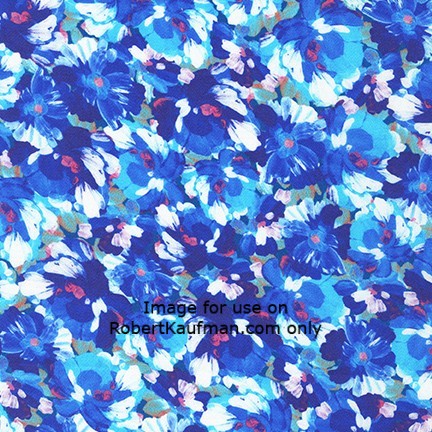 Quilting Fabric SRKD-19148-205 MULTI from the Painterly Petals