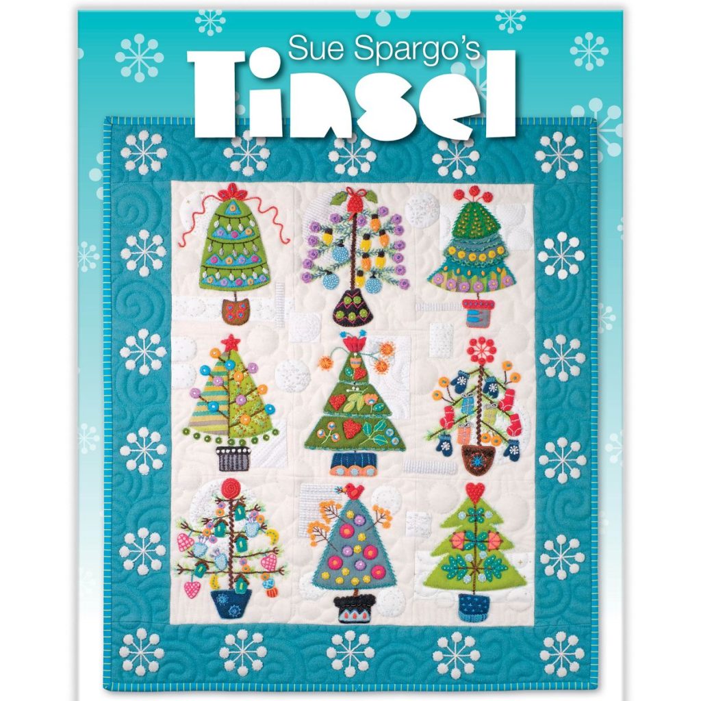 Tinsel Book by Sue Spargo Foxs cottage
