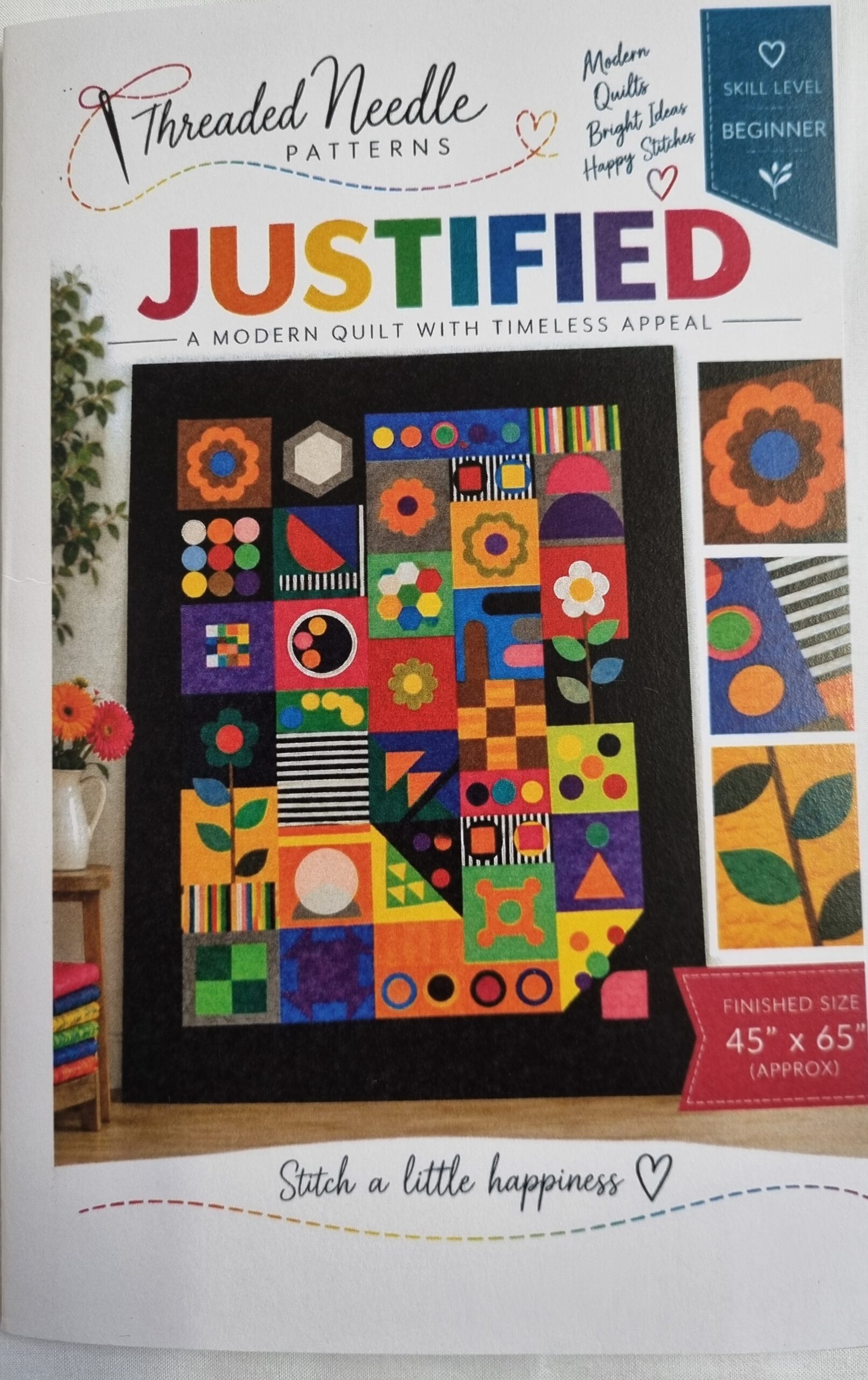 Justified Quilt Pattern by Threaded Needle - Image 1