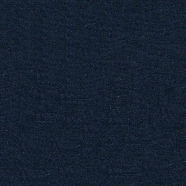 Moniji Tsumugi - Wrinkled Dyed Dobby - Navy by Fran Gulick - Image 1