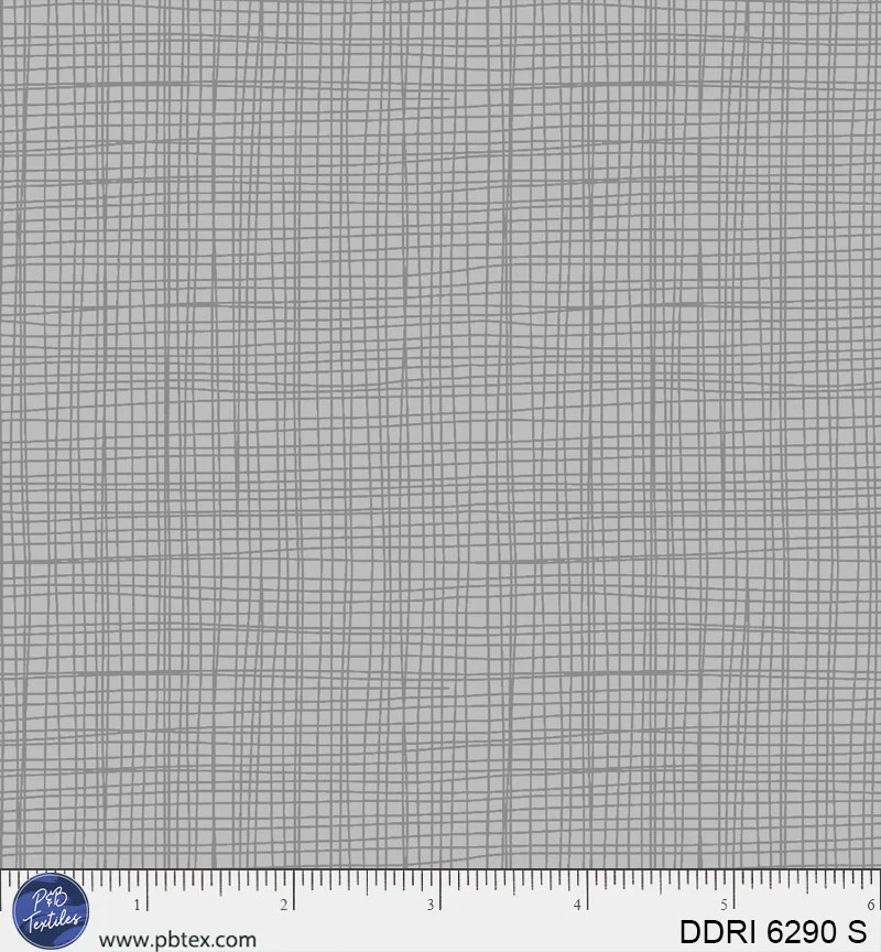 Dream Drifters - Cross Hatching - Gray by Turnowsky for P & B Textiles - Image 1