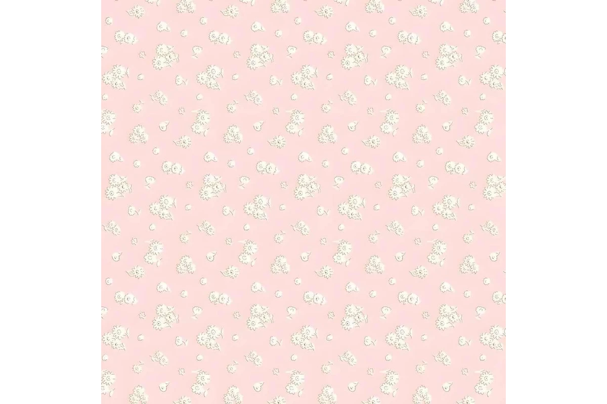 Everlasting - Tumbling Daisy  B - Pink by Liberty Fabrics - Image 1