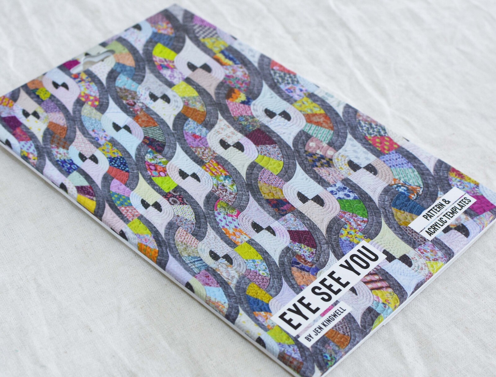 Eye See You Pattern & Acrylic Templates - by Jen Kingwell - Image 2