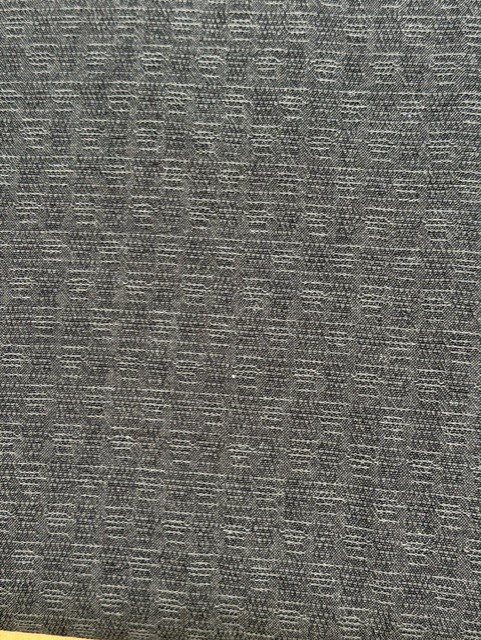 Cotton Yarn Dyed Dobby - Dark Grey by Handworks - Image 1