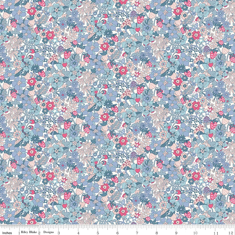 Everlasting - Flowertop Forest  A - Multi by Liberty Fabrics - Image 1