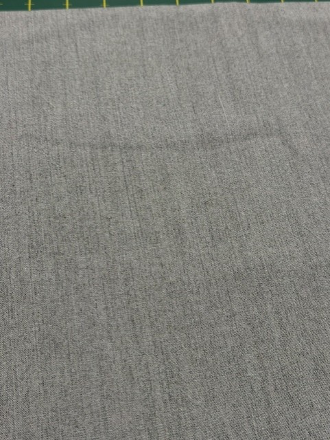 Cotton Yarn Dyed Poplin - Light Grey by Nippon Chuko - Image 1